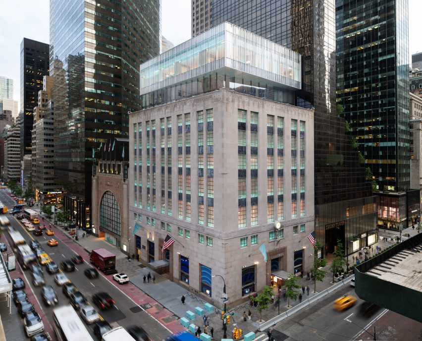 OMA Adds A "Jewelry Box" To Tiffany & Co.'s Fifth Avenue Flagship