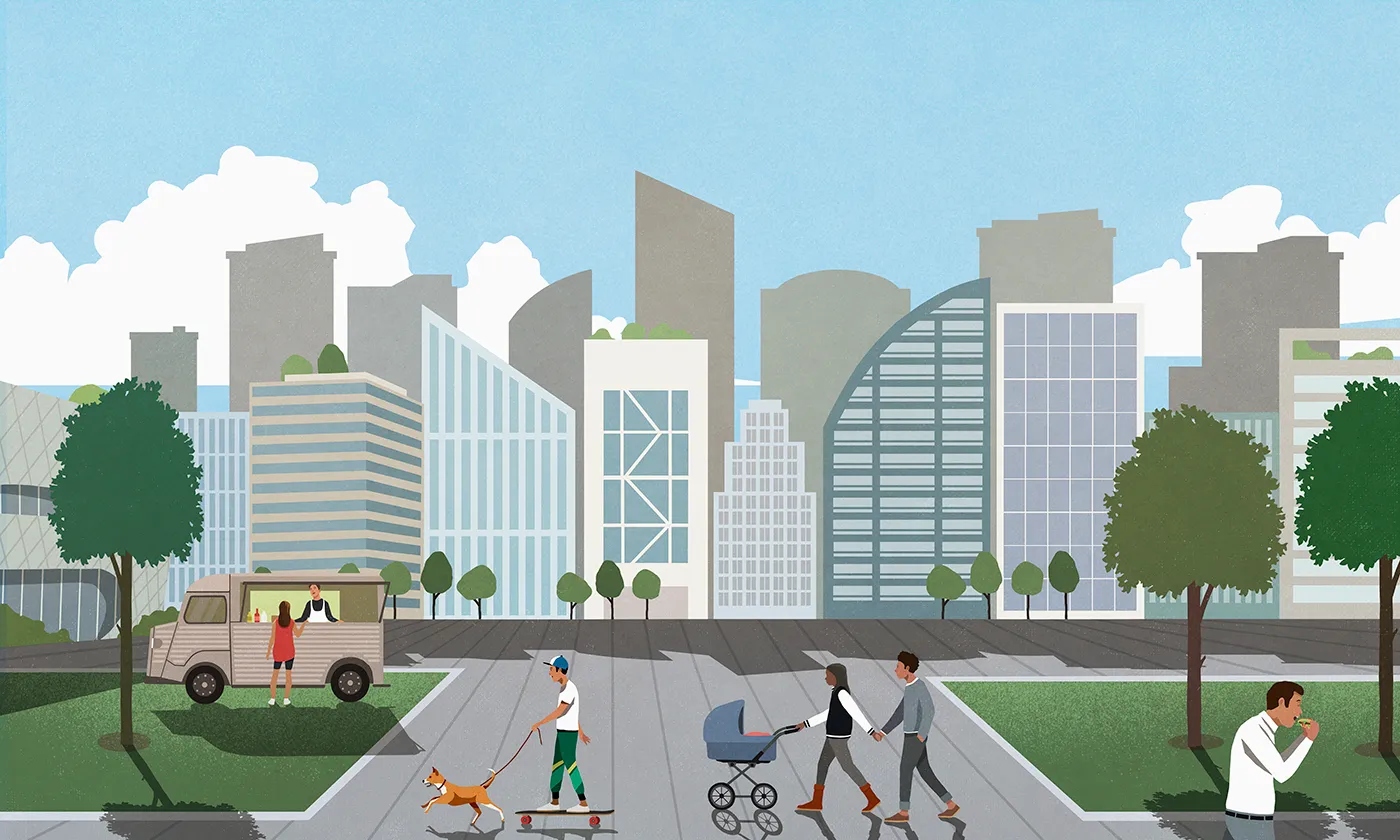 New Urbanism Starts Walkability - Building Vibrant Communities
