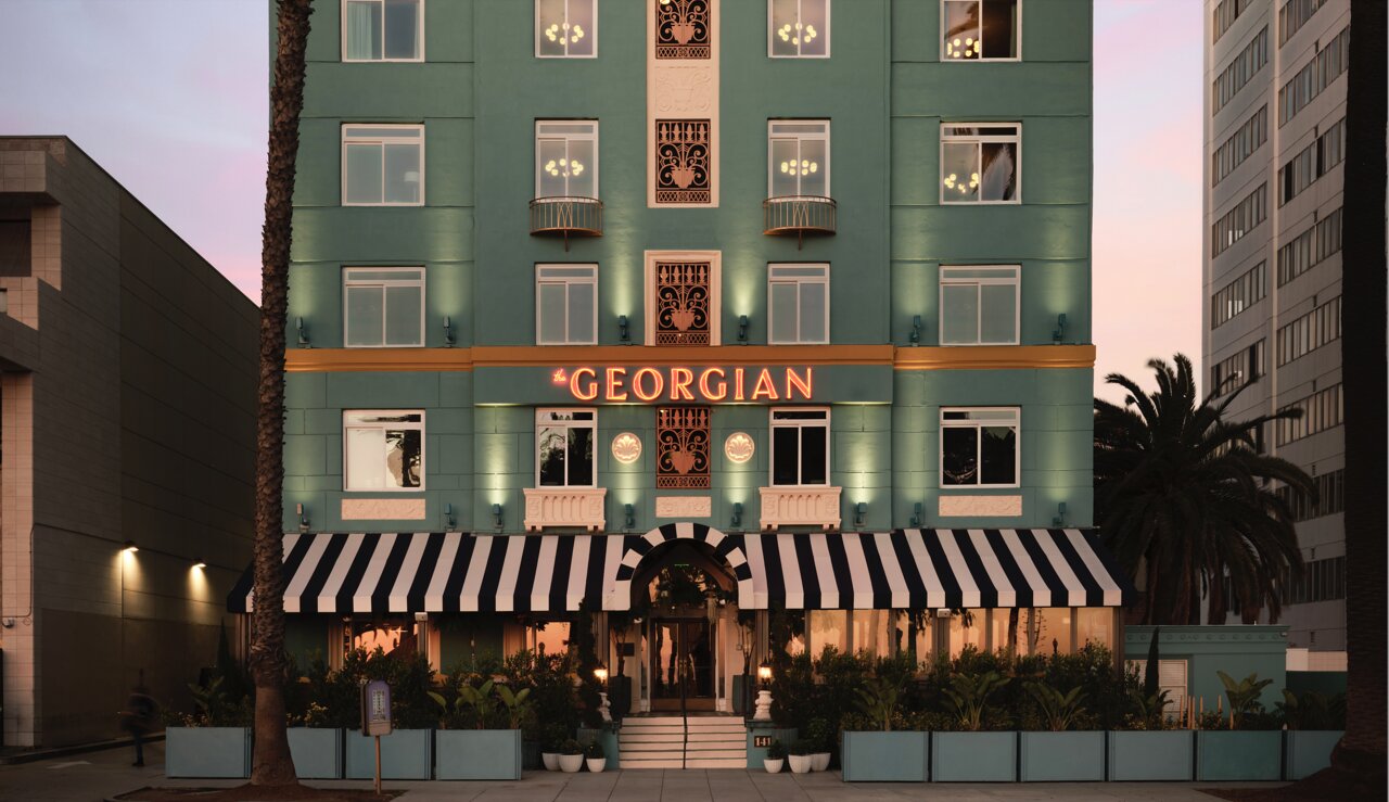 Fettle Restores The Georgian Hotel In Santa Monica To Its 1930s "Glory"