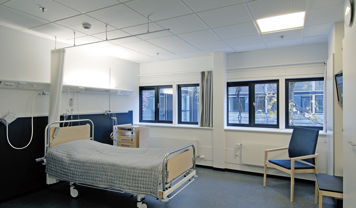 Acoustical Ceiling Comforts Patients - Enhancing Healing Environments With Sound Control