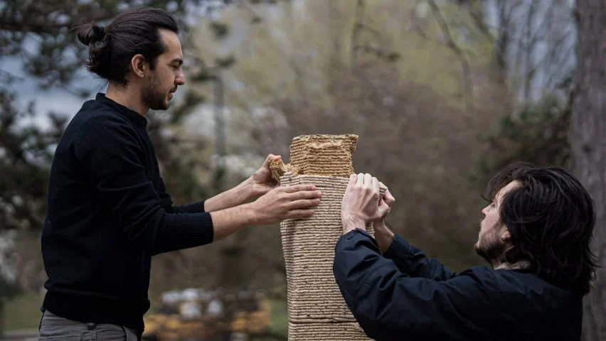 DART Lab Uses Sawdust To Manufacture Biodegradable Concrete Casts